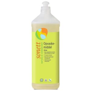 Oppvaskmiddel, sitron, 1 l, økologisk, Sonett