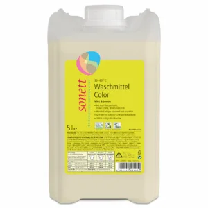 Vaskemiddel, mynte&sitron, 5 l, økologisk, Sonett
