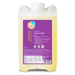 Vaskemiddel, lavendel, 5 l, økologisk, Sonett