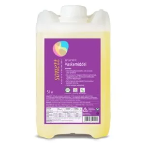 Vaskemiddel, lavendel, 5 l, økologisk, Sonett