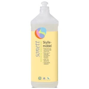 Skyllemiddel/tøymykner, 1 l, økologisk, Sonett