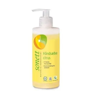 Håndsåpe, sitrus, 300 ml, økologisk, Sonett