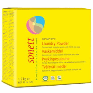Vaskepulver,1,2 kg, økologisk, Sonett