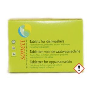Oppvasktabletter, 25 stk, økologisk, Sonett