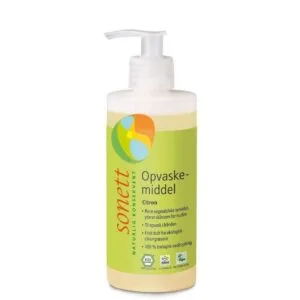 Oppvaskmiddel sitron , 300 ml, økologisk, Sonett